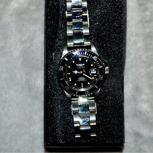 Invicta Men's watch black automatic